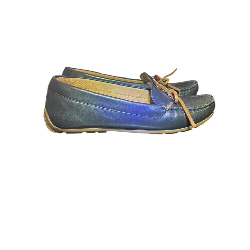 Collection by Clarks Ultimate Comfort Slip On Moccasin Loafer Navy Blue Size 7.5